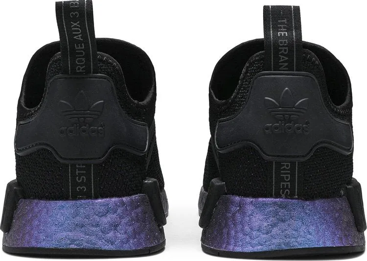 Adidas NMD_R1 'Metallic Blue Boost' sneakers, black