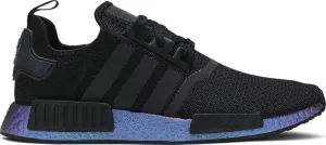 Adidas NMD_R1 'Metallic Blue Boost' sneakers, black