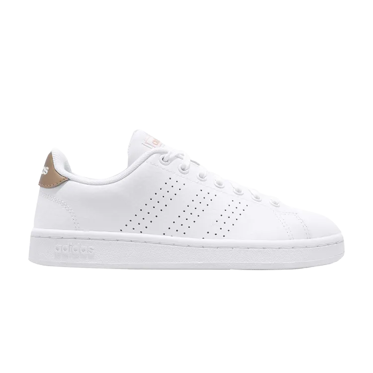 Adidas Wmns Advantage 'Copper Metallic' sneakers, white