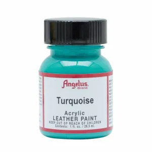 Angelus Acrylic Leather Paint 1oz Turquoise