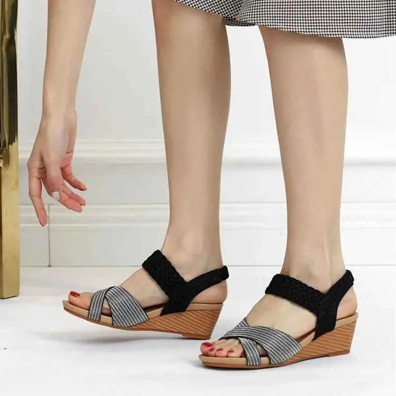 B311 Women's Casual Shoes - Comfortable Wedges Sandals