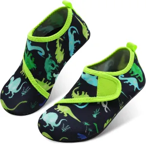 JOINFREE Kids Boys and Girls Swim Water Shoes Toddler Quick Dry Aqua Socks Barefoot Skin Shoes for Beach Sports