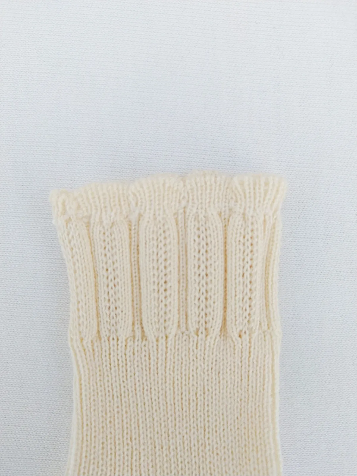 LUCIA NATURAL ~ Baby Socks. Organic Cotton. Undyed.