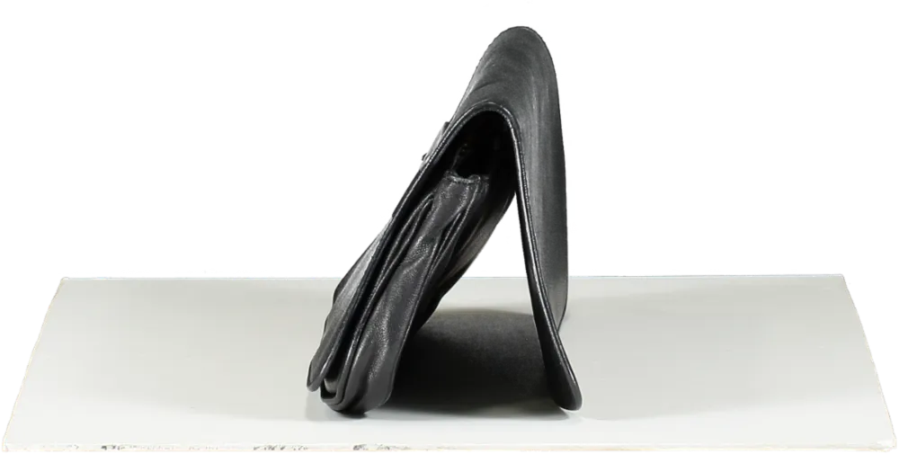 Maison Martin Margiela Black Leather Belt Bag