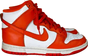 Nike Orange Dunk High Syracuse High top trainers UK 4 EU 37 👠